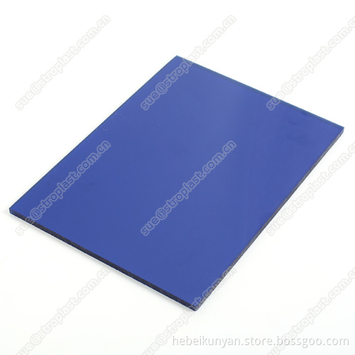 UV coated polycarbonate sheet with uv for canopy